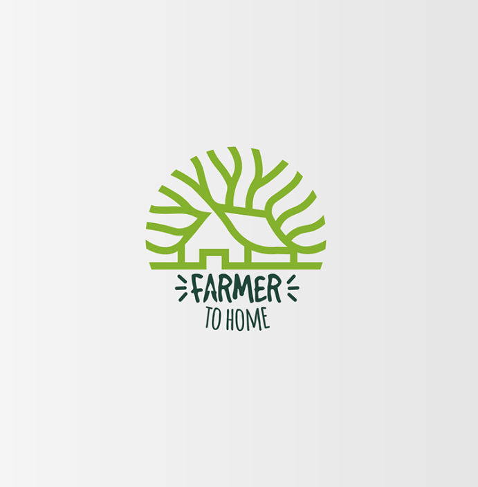 Diseño de logotipo Farmer To home