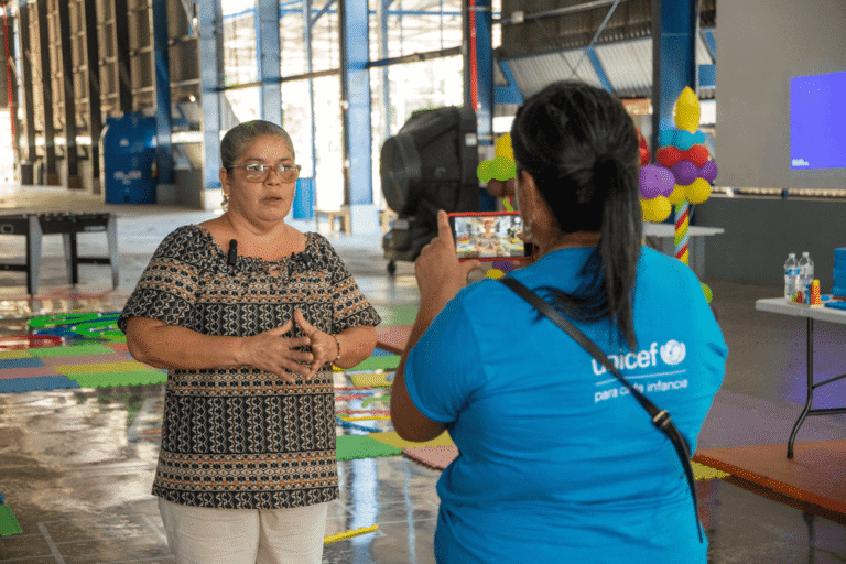 Fotografía promocional para Unicef