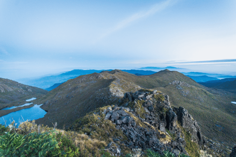 Fotografía publicitaria del Cerro Chirripó para Consorcio Rural Comunitario Chirripó