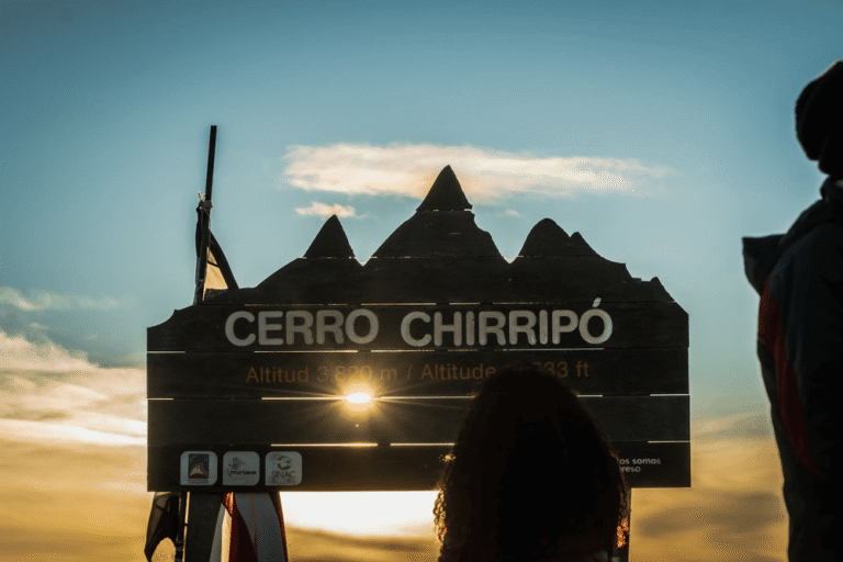 Fotografía publicitaria del Cerro Chirripó para Consorcio Rural Comunitario Chirripó
